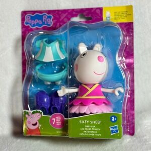 Suzy Sheep 7 Piece Dress Up Figure With For Kids Fashion Play Hasbro NEW